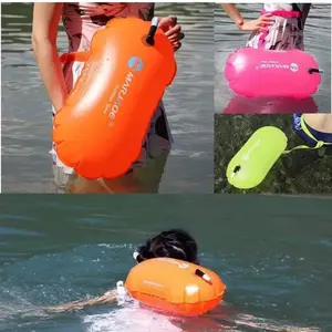 Two-Piece Swimming Float Set, Inflatable Swim Buoyancy Aid, PVC Material, Adjustable Waist Belt, Ideal for Safety & Fun, Inflatable Floater, Swimming Accessories