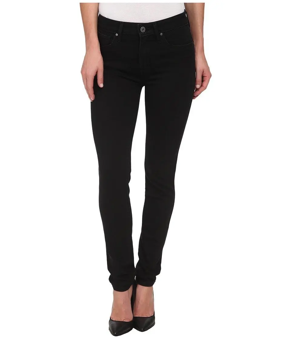 Levi's Women's 721 High Rise Skinny Leg Tailored Distressed Jeans Mid-Stretch Denim