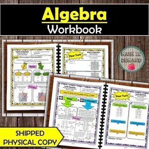 Algebra Workbook