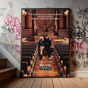My Cousin Vinny Movie Poster, Premium  Poster, Film Fans Collectibles, Popular Movie Poster for Gift