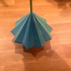 3D Printed Large Star Fidget - Hexagonal Design with Fidgeting Feature Decor Ornaments