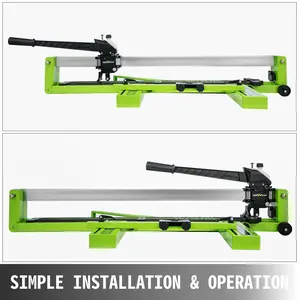 VEVOR Tile Cutter 39 Inch, Manual Tile Cutter All-Steel Frame, Tile Cutting Machine with Laser Guide and Bonus Spare Cutter, Tile Cutter Hand Tool for Precision Cutting Porcelain Ceramic Floor Tiles
