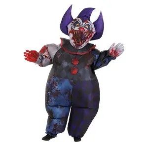 Adult Scary Inflatable Clown Costume