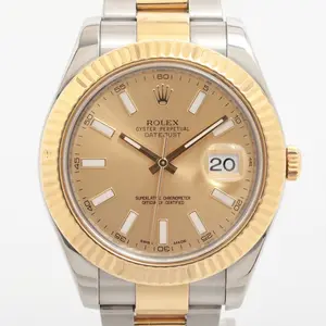 Rolex Champagne Datejust 41mm 116333