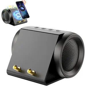 2-in-1 Bluetooth Speaker with Touch Controls, iPhone/Android Compatibility, Built-in Microphone for Content Recording – Ideal Gift for Teens, Mother’s Day Gift for Smartphone Users