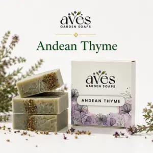 Andean Thyme Handmade Herbal Bar Soap | Aves Garden Soaps