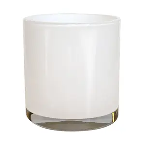 Monticiano Milk White Candle Vessel
