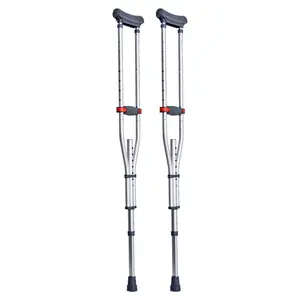 Father's Day Gift VEVOR Underarm Crutches 13-Level Height Adjustable Under Arm Walking Crutches
