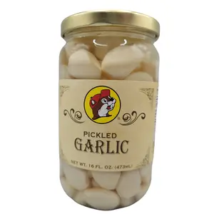 Buc-ee's 16oz Jar of Pickled Garlic- Viral Snack of Fresh Marinated Garlic Cloves