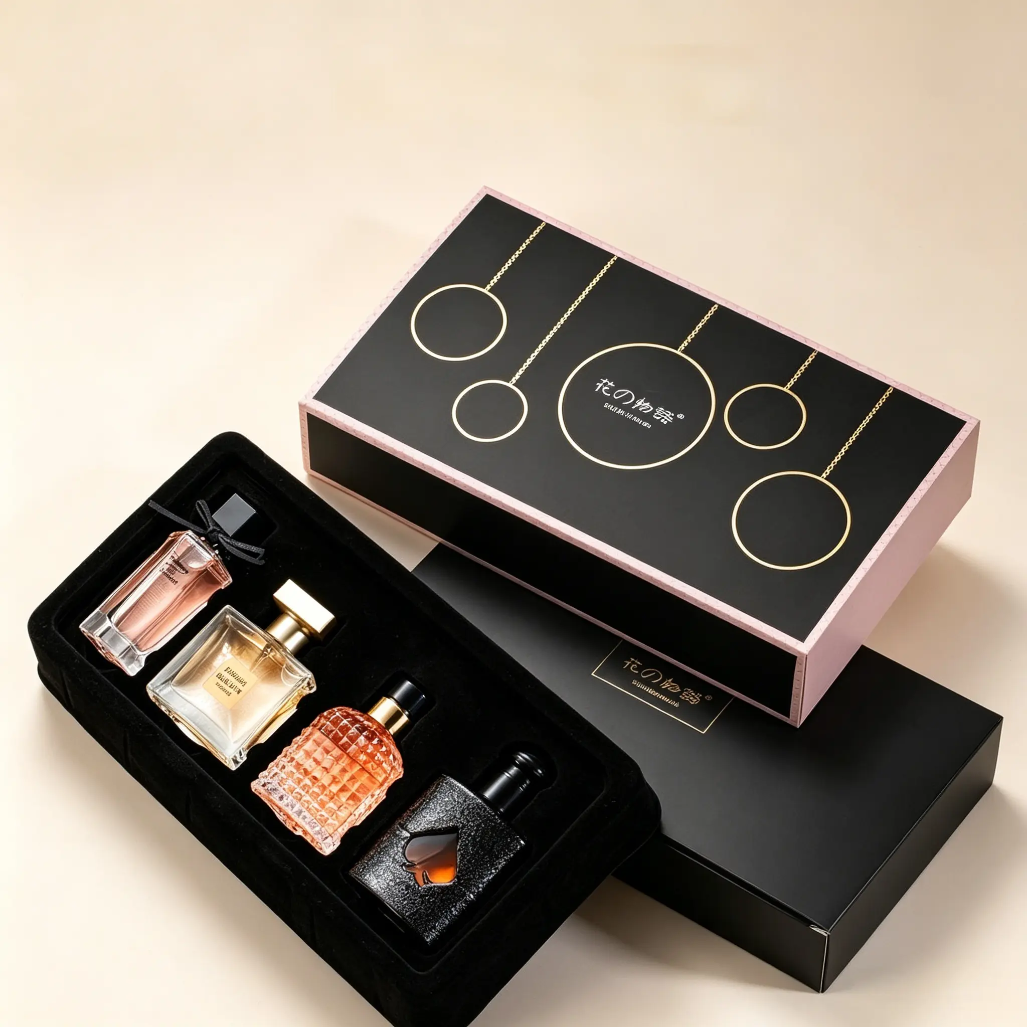 4-Piece Perfume Gift Set for Women, Long Lasting Eau de Toilette with Citrus Fragrances in a Luxury Box, Ideal Valentine's Day or Birthday Gift for Her, Citrus Unisex Fragrance, Gift Sets For Women