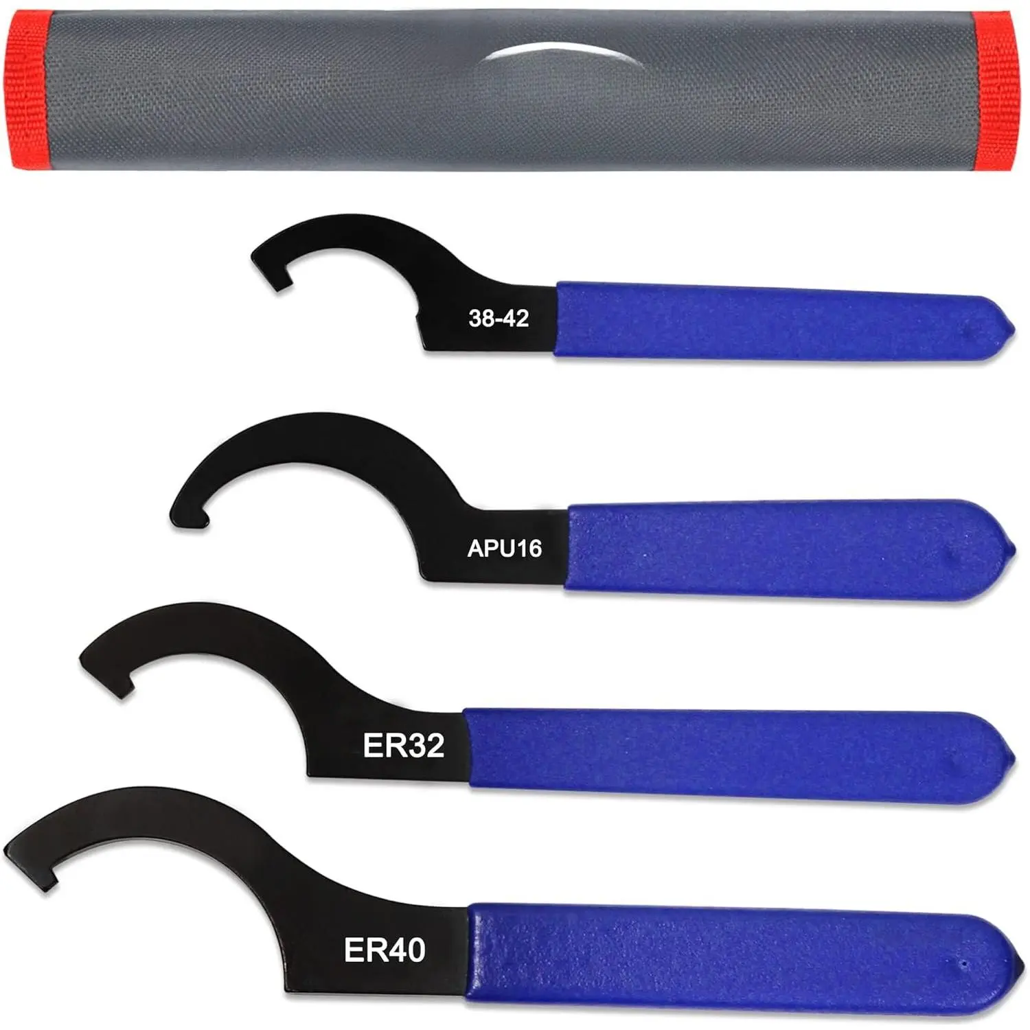 4 count Universal Coilover Spanner Wrench Set, Shock Wrench Adjustable Spanners for   and  Coil Over Shock Adjustments