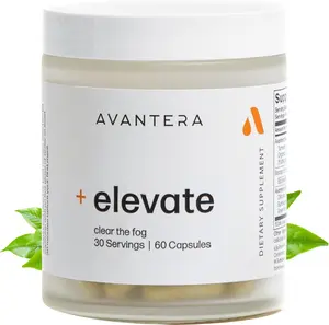 Avantera Elevate Premium Nootropic Supplement - Beat Brain Fog - Best Focus Supplements for Memory & Focus Support - Energy Without Crash