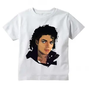 Michael Jackson Graphic Printed Tshirt Harajuku Rock Fashion Casual Short Sleeve Crew Neck Plus Size T Shirt Women