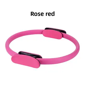 Pilates Ring Fitness Circle | Dual Grip Magic Circle for Inner Thigh, Core & Leg Workouts