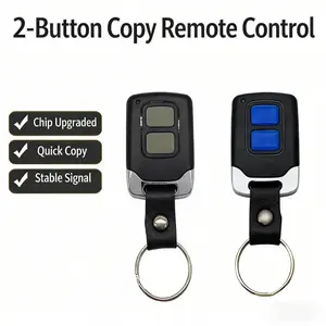Garage Door Remote Control, Garage Door Opener, Gate Access Keychain 433.92mhz, Universal Transmitter Duplicator, Fixed Code, Lithium Batteries Included