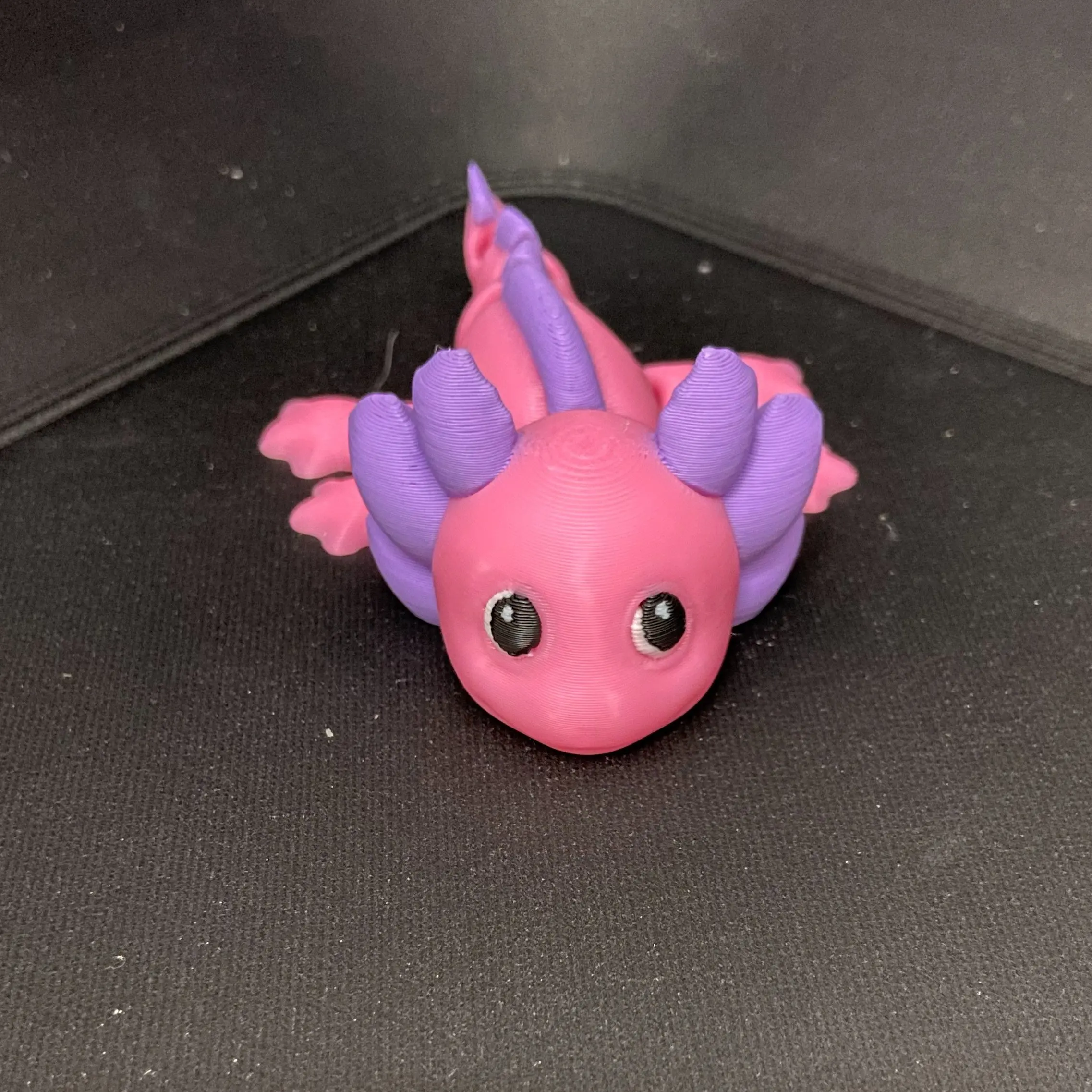 Adorable Axolotl Fidget – 3D Printed Desk Buddy & Keychain