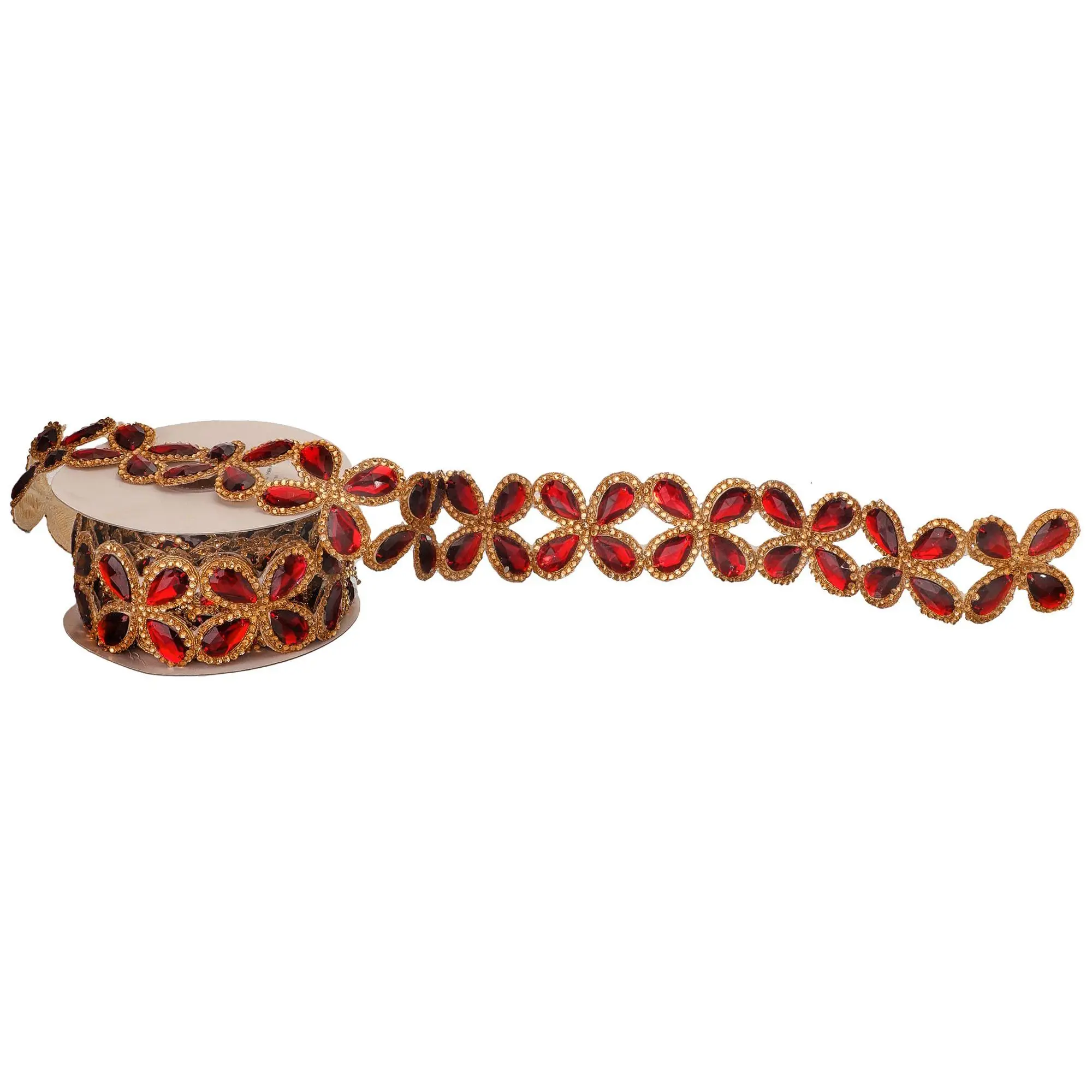 Jewel Floret Trim Ribbonby Valerie