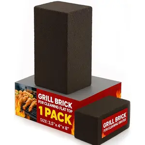 Grill Cleaning Brick, Heavy Duty Pumice Stone (1 Pack)