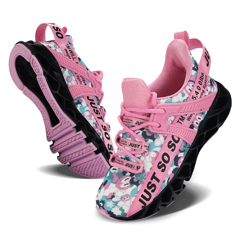 Kids Tennis Running Shoes Breathable Casual Walking Sneakers School