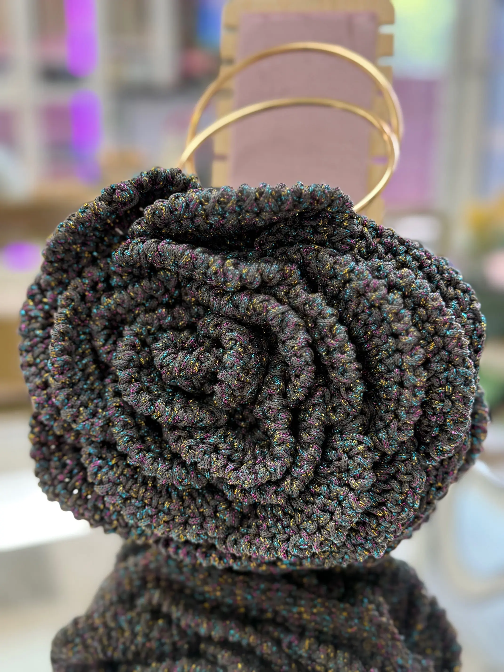 THE BEATRIZ ROSE - Custom Named Handwoven Bag | YOUR NAME HERE Collection | Bolsa Personalizada
