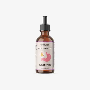 Tea Uno All Natural Gastritis/Acid Reflux Support Tincture Beverage Mint