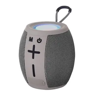 Mini Portable Speaker, Rgb Multifunction Speaker, RGB Light, Compact Portable, Long battery life, 6 Light Modes, Easy To Connect, Suitable For Outdoor Hiking, Camping, Cycling, Beach Travel And More