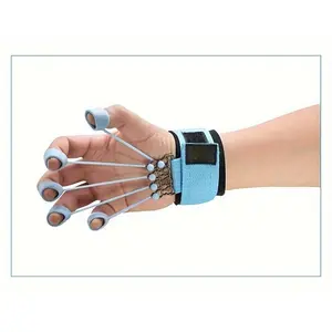 Non-Slip Grip Finger Exerciser Stroke Physical Equipment Stretcher Hand Strengthener&Flexibility Traiiner with Portable Storage Case, Hand Workout Extension Exerciser Hand Grip Trainer, for Home Gym, Office, Travel, Rehabilitati