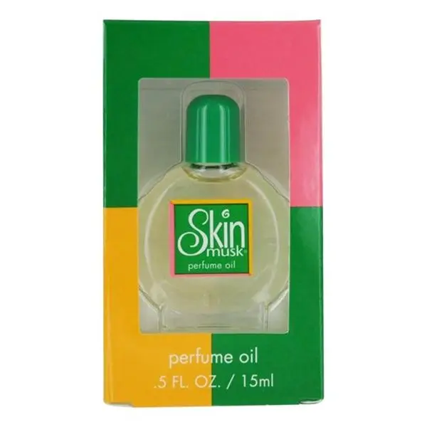 Skin Musk by Parfums De Coeur, 0.5 oz Perfume Oil for Women Lightweight Scent Travel Friendly Fragrance Aromatic Woody Fragrance Travel Size Perfumes Soft Elegant Fragrance