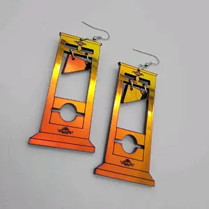 Guillotine Earrings - Iridescent Elegant
