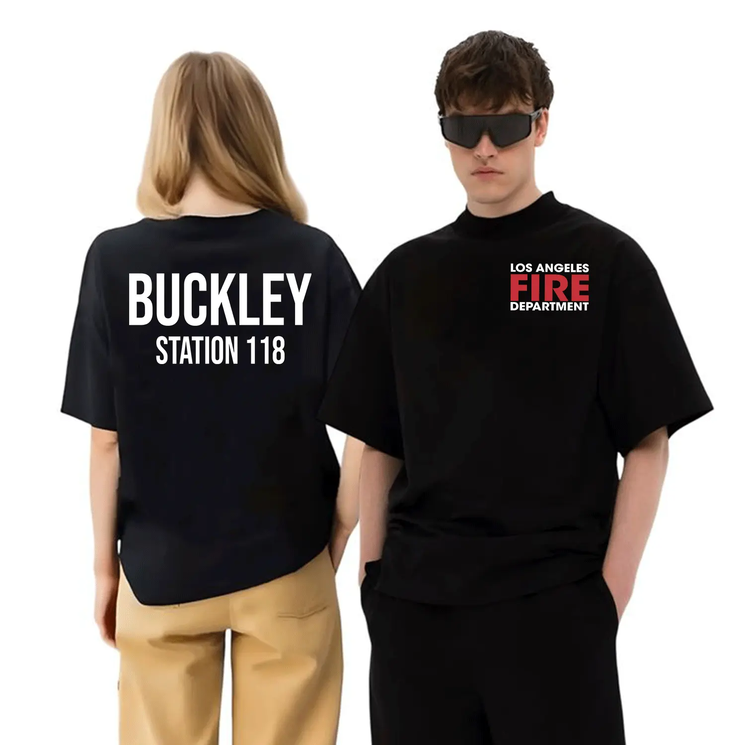 Evan Buckley 911 TV Show Shirt, LAFD Tshirt, Buckley Station 118 Shirt, 911 On ABC TV Show Tee, Gift For Buckley Fans