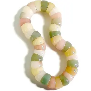 BloomWish S Fidget Bracelet Natural Bodhi Seeds Beaded Bracelets Zen Fidget Stretch Bracelets Alleviate Anxiety Stress Protection Healing Bodhi Jewelry Gifts for Women Men