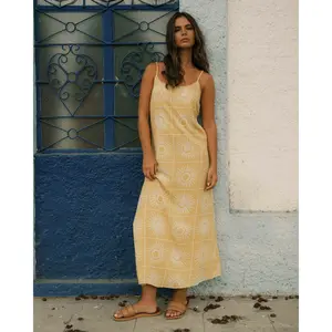 Sun Glow Maxi Dress - Gold Coast
