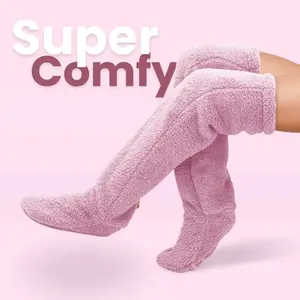 Fluffy cozy socks