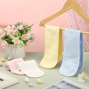 8 Pieces Cotton Baby Umbilical Cord Soft Infant Belly Button Band Protector Newborn Navel Belt for 0-12 Months Babies