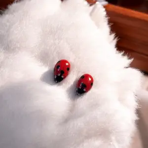 Ladybug earrings
