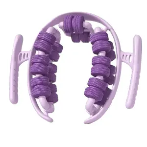 28 wheels leg ring leg clamping roller calf muscles relax beautiful legs massage thin legs yoga ring leg clamping device