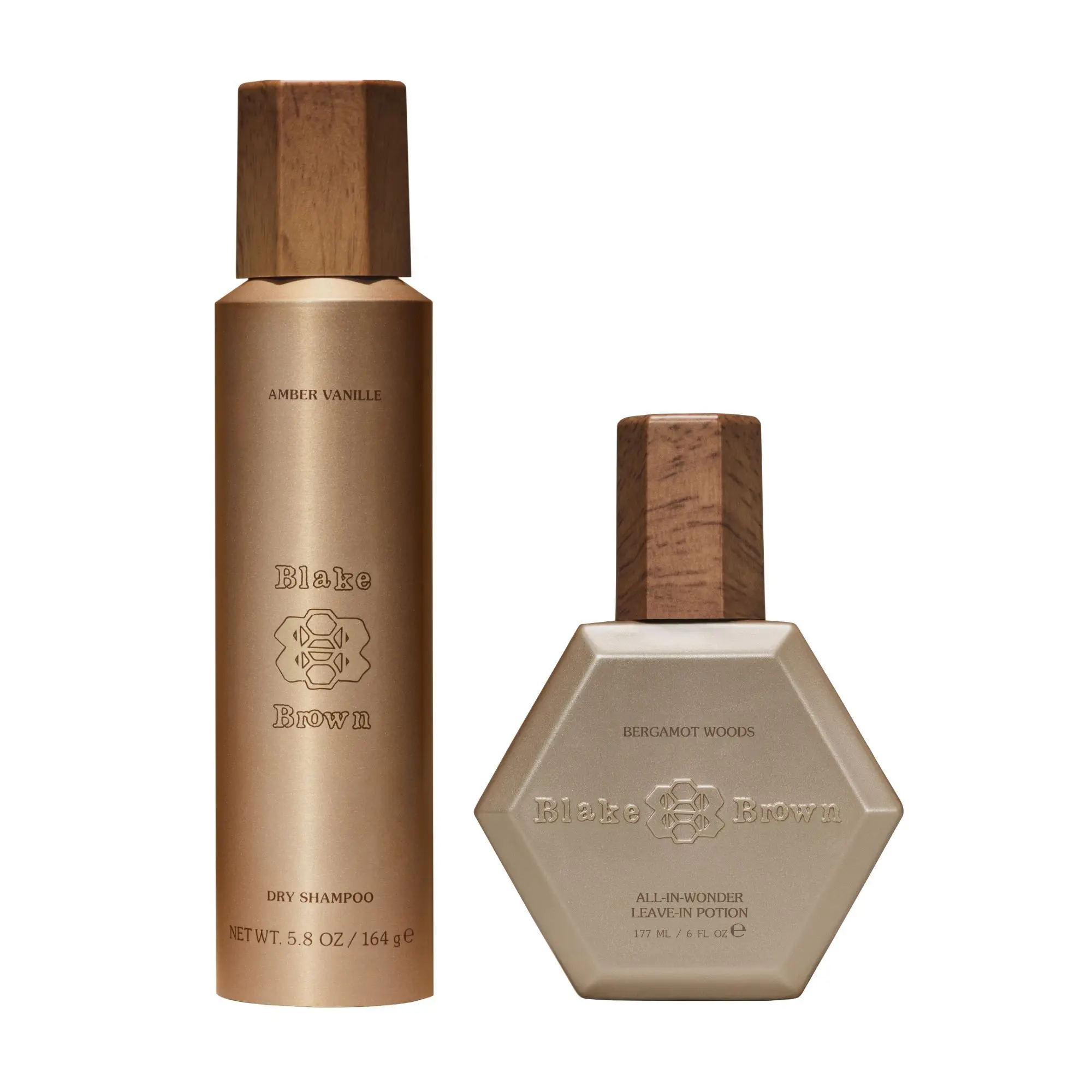 Blake Brown Beauty Root to Tip Styling Bundle | Leave-In Conditioner & Texturizing Dry Shampoo for Volume & Smooth Hair