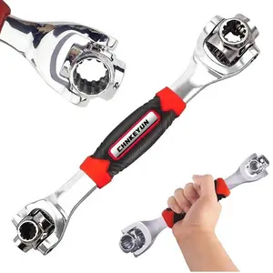 Universal Double-ended Wrench Tool for Home & Car Repair,360 Degree Rotating Head Socket Wrench,Combination Wrench Set,52 in 1 Multifunctional Socket Wrench.