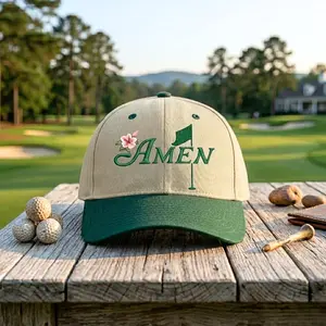 Master Amen Corner Embroidery Hat Gift for Golfer, Fathers Day Gift Masters, Golf Birthday, Birthday Gift, Dad Golf Hat, Augusta Tournament