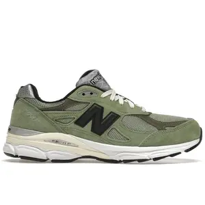 New Balance Men's 990v3 MiUSA JJJJound Olive Running Shoes, from StockX