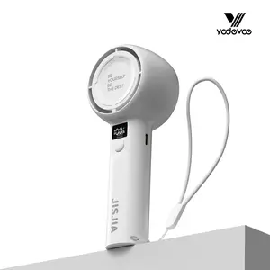 Yodevoe USB rechargeable handheld fan, portable digital display cooling fan, 100 adjustable fan speeds, suitable for outdoor sports and travel #FeaturedRecommendation