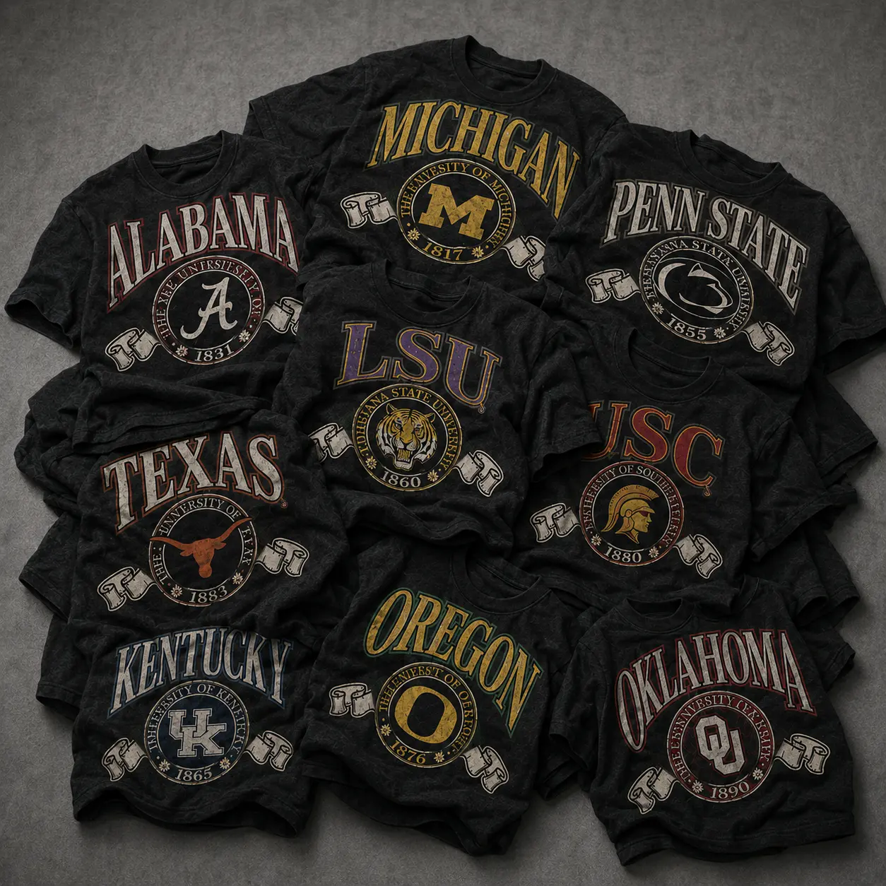 Vintage College Stadium T-Shirt, Retro University Mascot Graphic Tee, Classic Campus Spirit Shirt, Distressed Alumni Game Day Apparel, Unisex Sports Fan Gift, Heritage College Town Tee