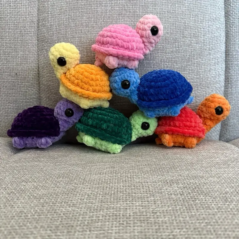 Turtle Handmade Crochet Plushie