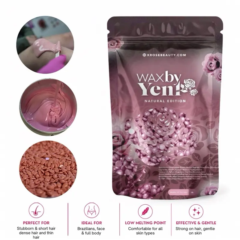 Waxbyyeni The Rose Hard Wax for Hair Removal