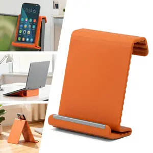 Flexible Adjustable Phone and Tablet Holder Travel Stand Airplane Travel Essential Accessories for Most Smartphones, Tablets