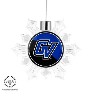 Grand Valley State University Christmas Ornament - Snowflake