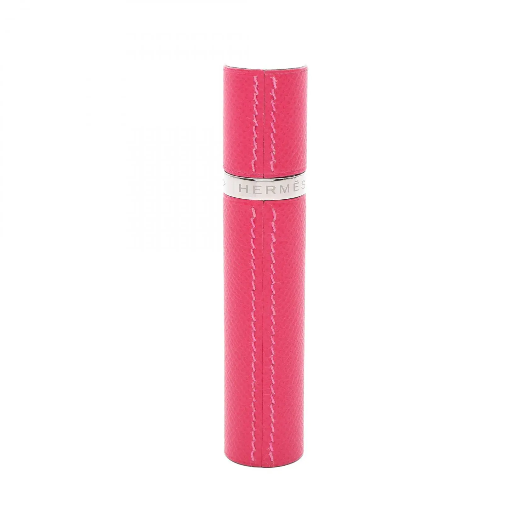 Pre-owned HERMÈS Calfskin Small Leather Goods Hermes Refillable Atomizer Leather Perfume Atomizer