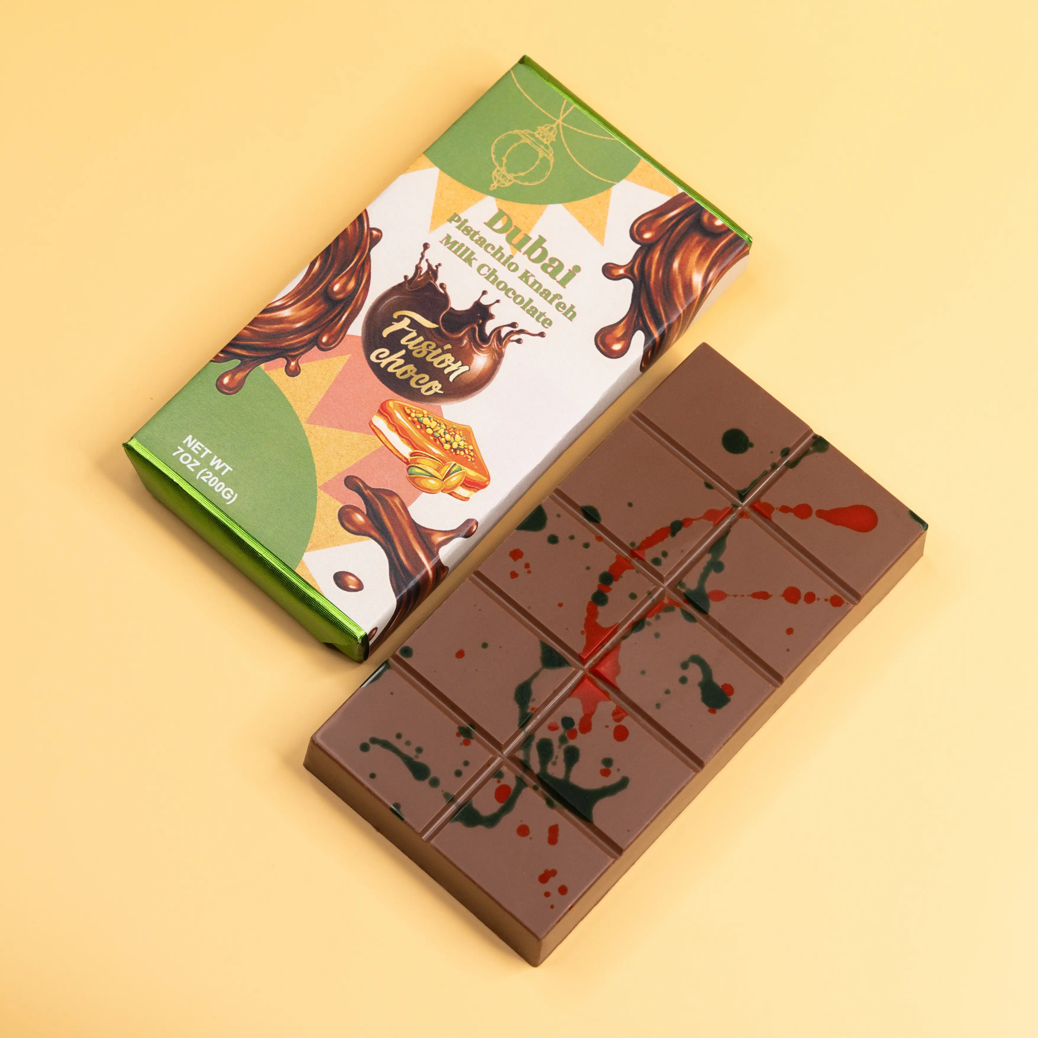 Dubai Milk Chocolate Pistachio 7oz