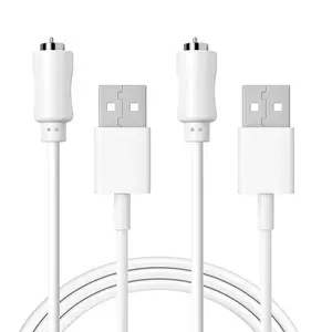 2 count Rose Charger   Cables USB Cables 2.7ft  DC Charger Cord for Quick  Replacement USB C  Adapter -1Pin