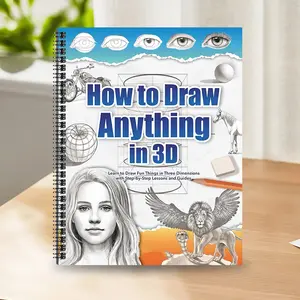 Quick Sketch Drawing Book, Rapidly Improve Painting Skills, Durable Yo Circle Binding, Start Sketching Anytime, No Pen Included